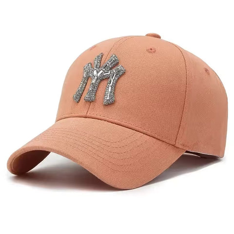 MY CITY Crystal Logo Baseball Cap – Adjustable Fit