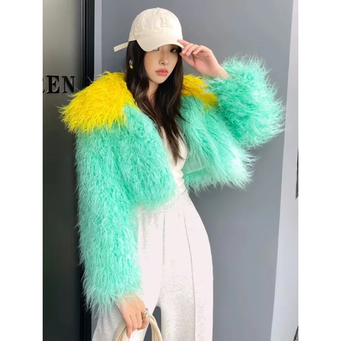 POPSTAR Faux Fur Jacket