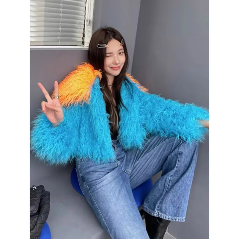 POPSTAR Faux Fur Jacket