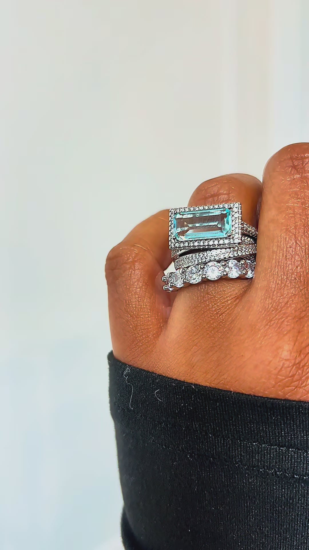 SOCIALITE STACK Cocktail Rings