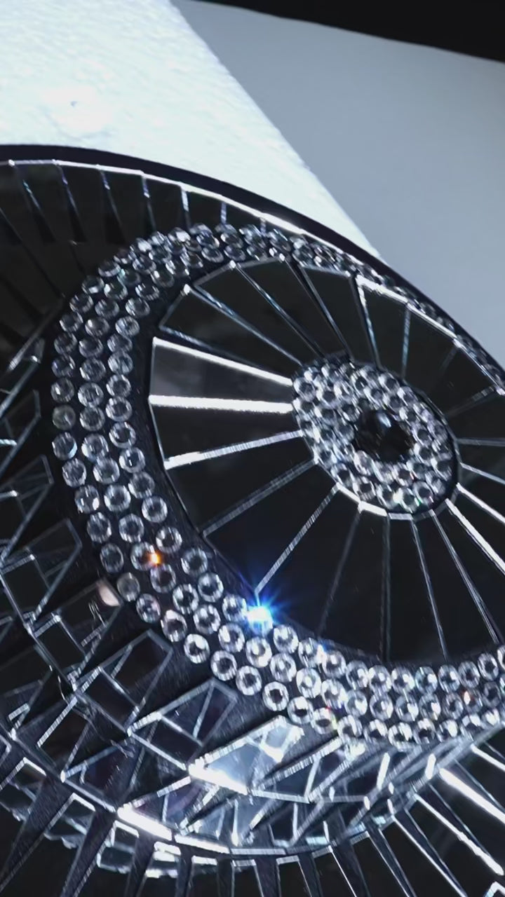 BLACK MIRROR Wide Brim Hat