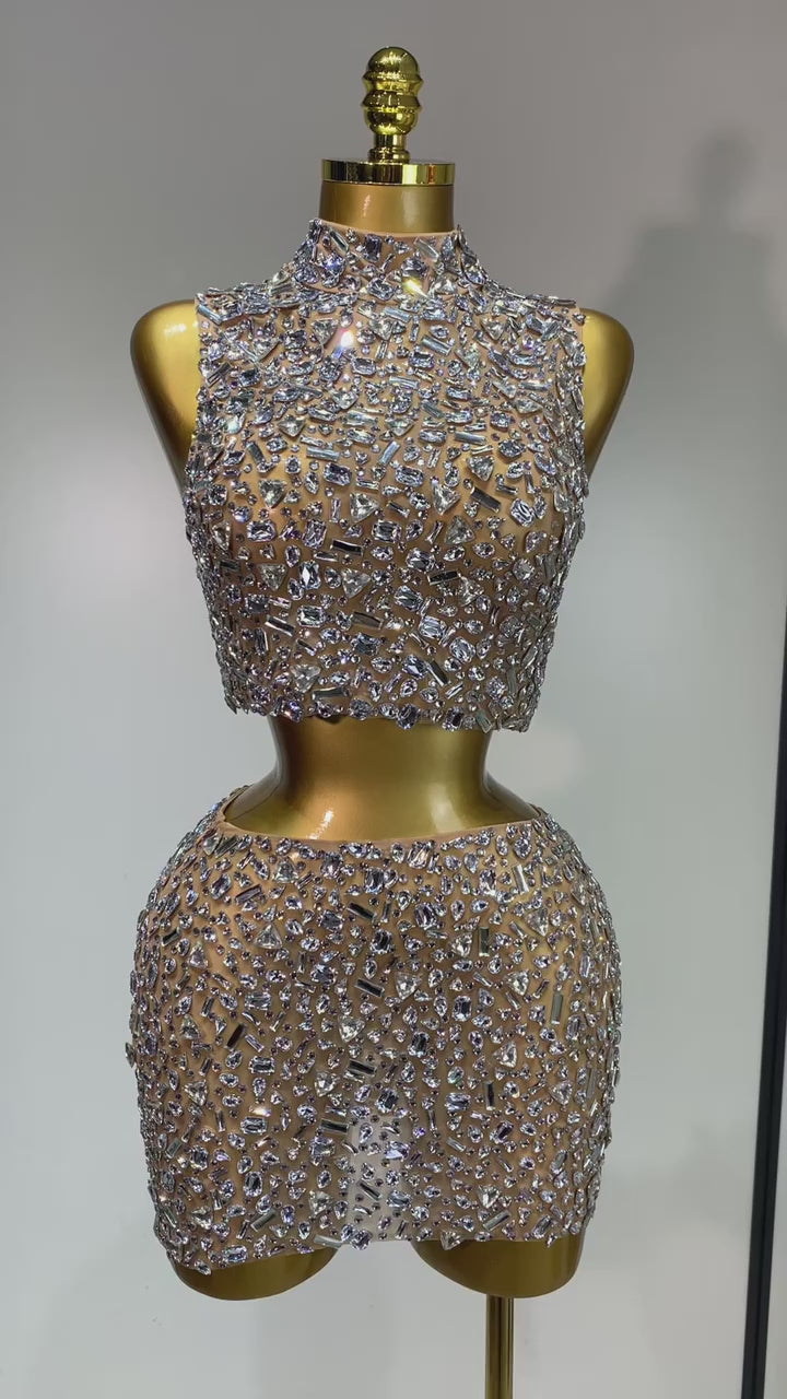 CRYSTAL Skirt Set