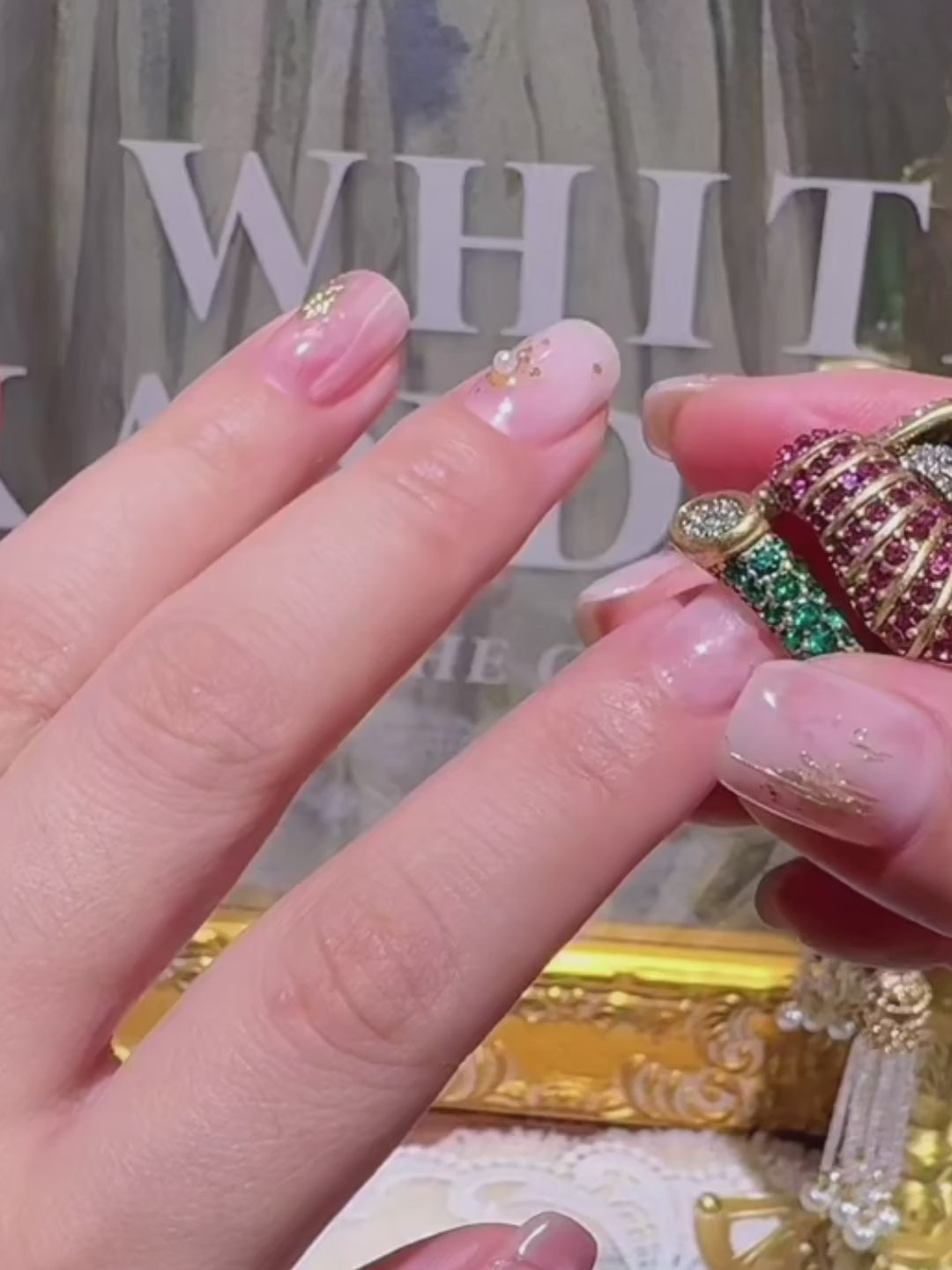 PARADISO Rhinestone Cocktail Ring