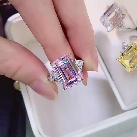 PRINCESS Emerald Cut Ring