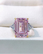 PRINCESS Emerald Cut Ring-ring-SAINT CHIC