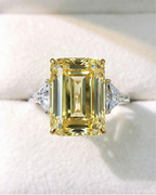 PRINCESS Emerald Cut Ring-ring-SAINT CHIC