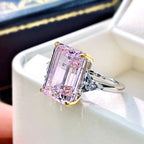PRINCESS Emerald Cut Ring-ring-SAINT CHIC