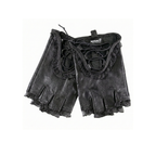 REGENCY Lace-Up Leather Driving Gloves-glove-SAINT CHIC