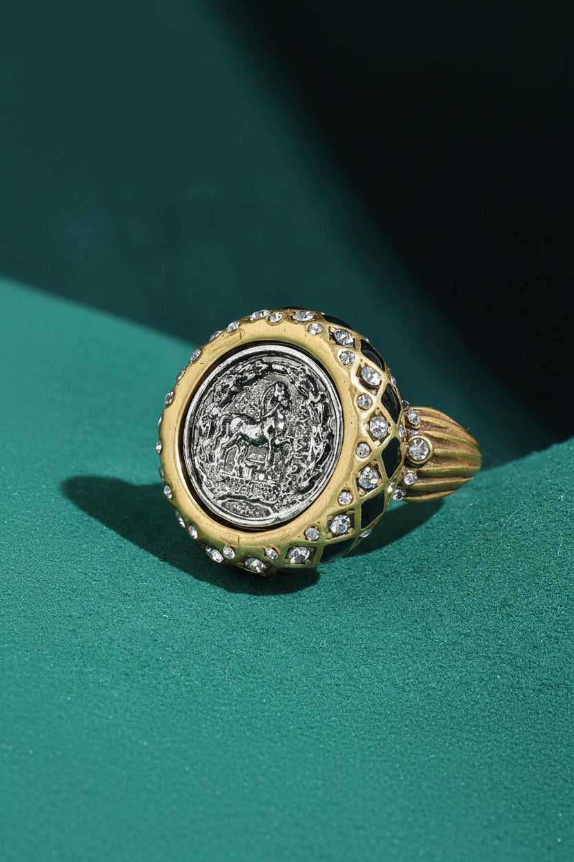 RELIC Coin Ring Collection-Ring-SAINT CHIC Image principale du produit