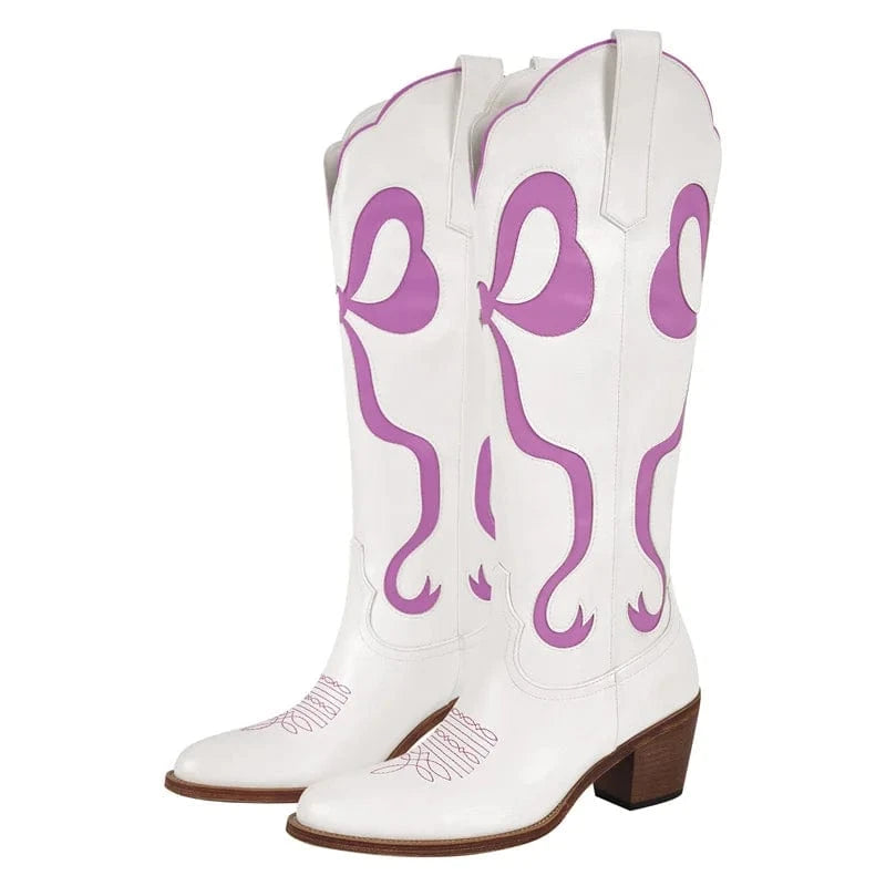 SAINT CHIC boot Purple / 5 MYROSE Cowboy Boot