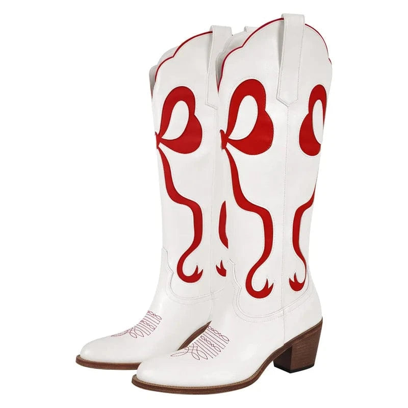 SAINT CHIC boot Red / 5 MYROSE Cowboy Boot