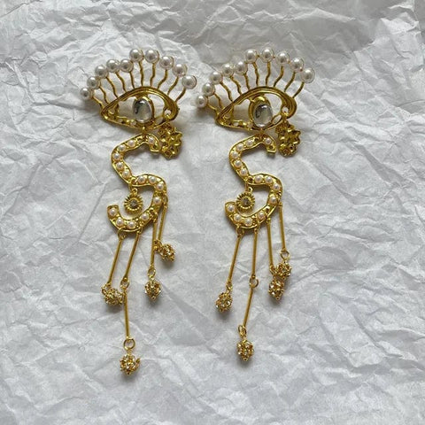 SAINT CHIC Earring Eyes S KIRO Earrings