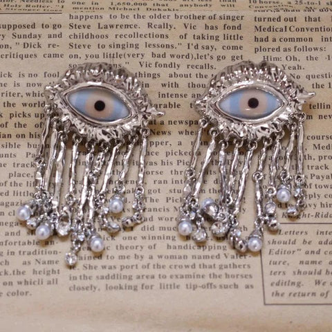 SAINT CHIC Earring Silver Dangle KIRO Earrings