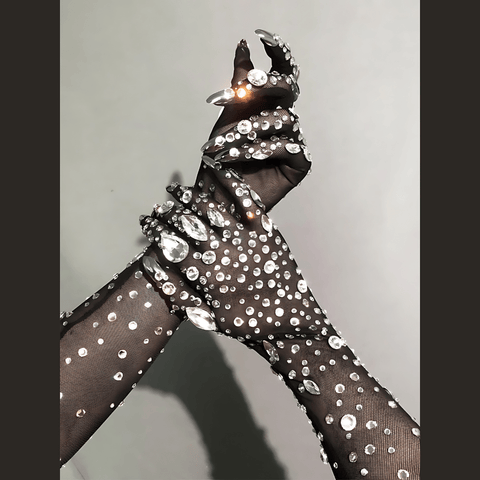 SAINT CHIC Gloves CHANDELIER Opera Gloves