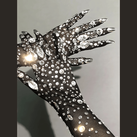 SAINT CHIC Gloves CHANDELIER Opera Gloves