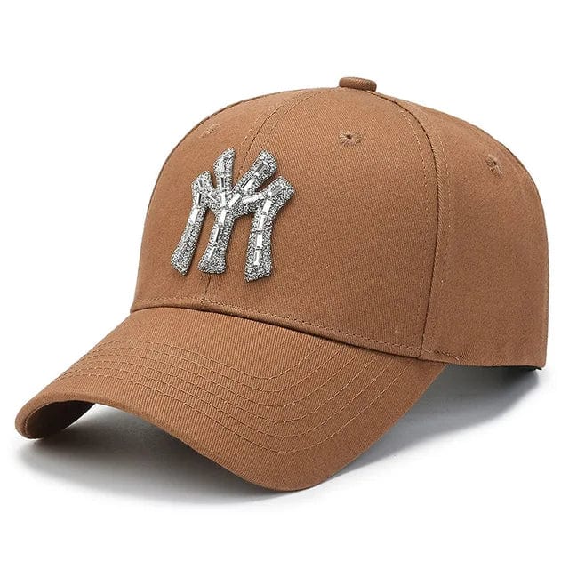 SAINT CHIC Hat Camel MY CITY Baseball Cap