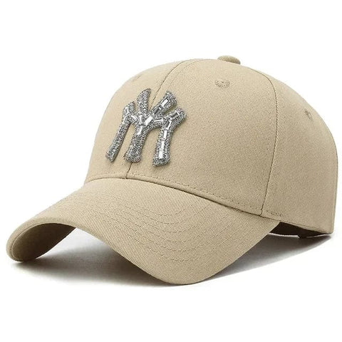 SAINT CHIC Hat Khaki MY CITY Baseball Cap