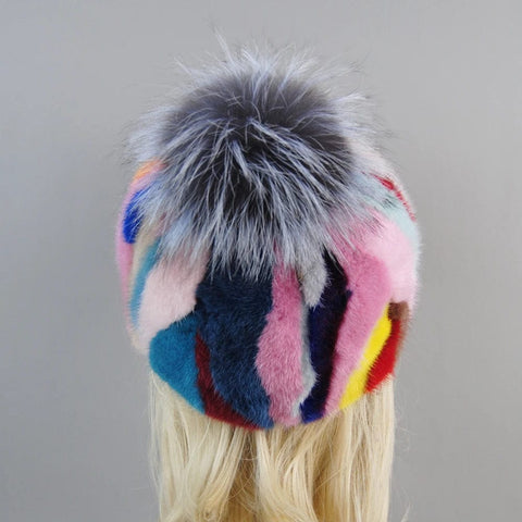 SAINT CHIC hat MINKY Fur Cap