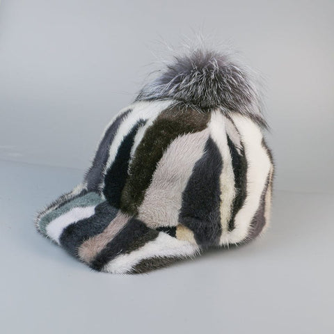 SAINT CHIC hat MINKY Fur Cap