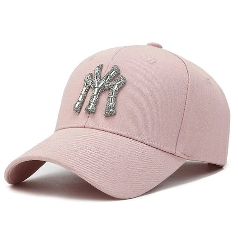 SAINT CHIC Hat Pink MY CITY Baseball Cap