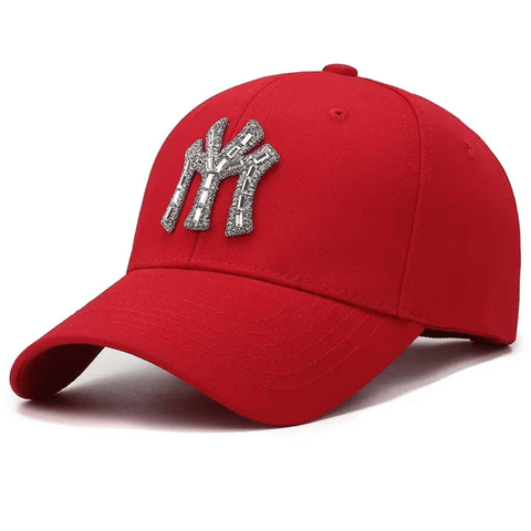 SAINT CHIC Hat Red MY CITY Baseball Cap