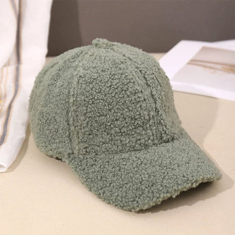 SAINT CHIC hat Sage Green PLUSHY Cap