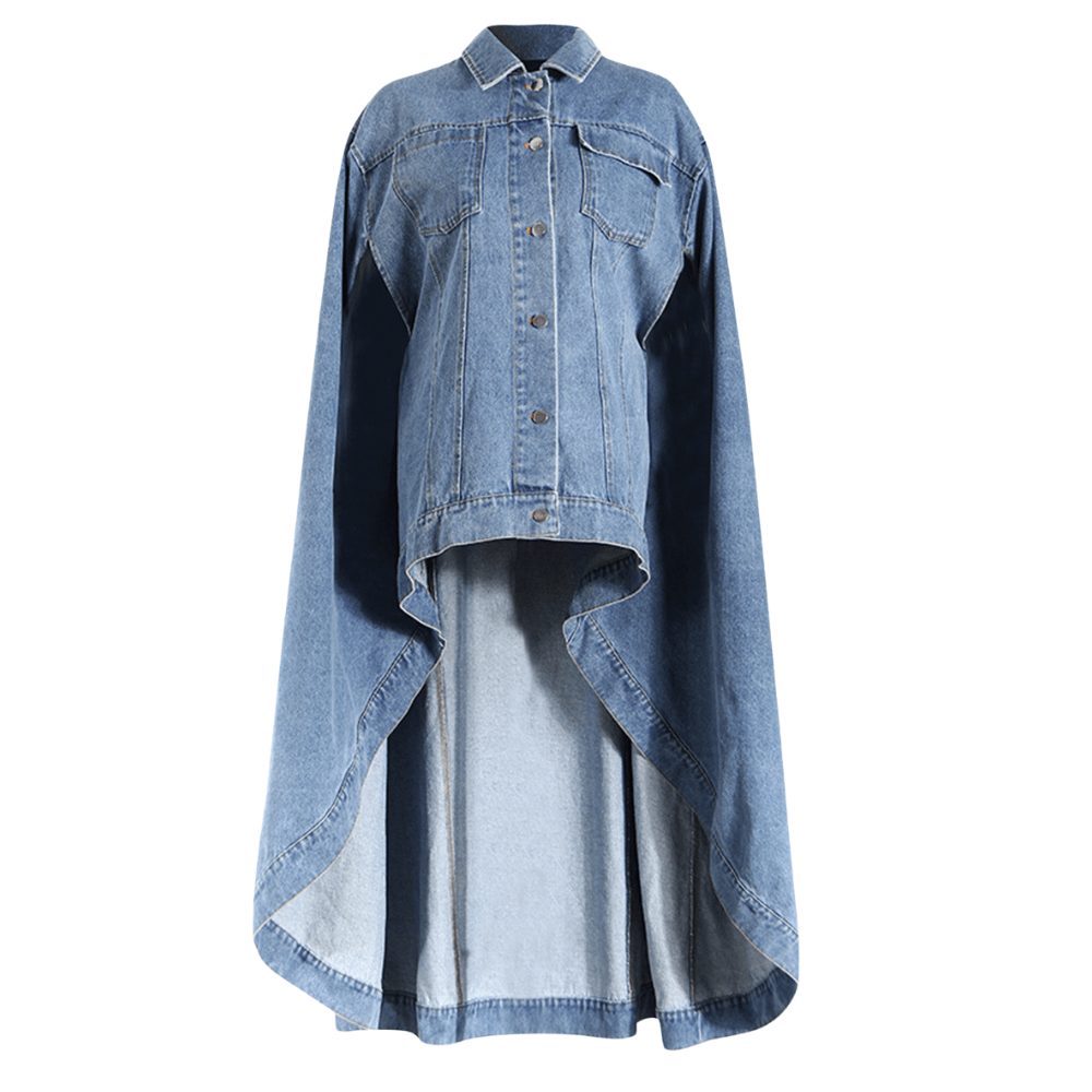 SAINT CHIC Jacket S PROTECTOR Denim Cape Jacket