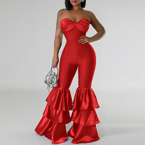 SAINT CHIC Jumpsuit 4 / Red DESS Jumpsuit