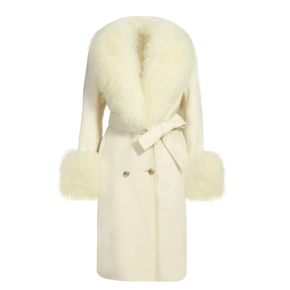 SAINT CHIC Outerwear White / 44 NORD Coat