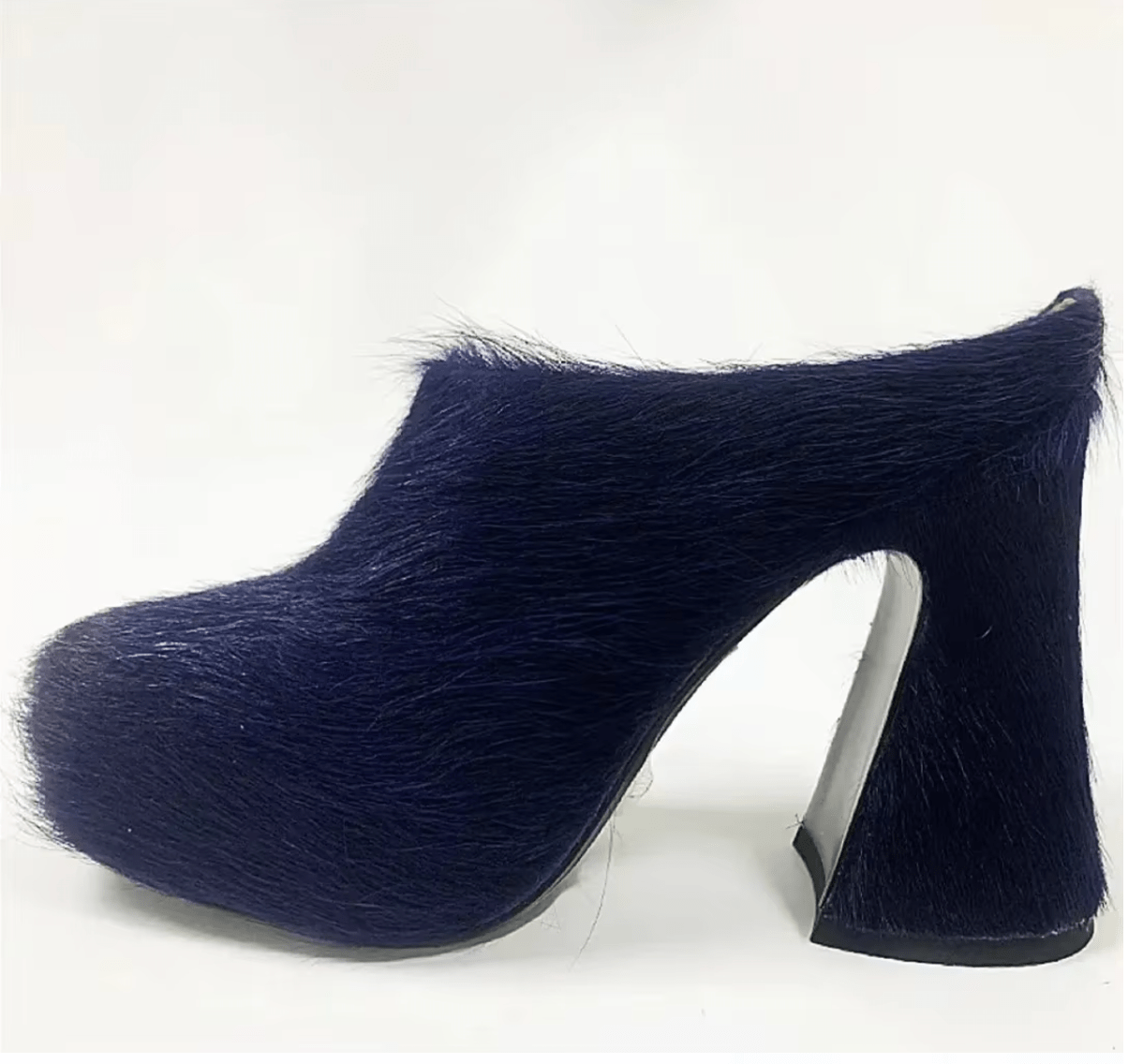 SAINT CHIC shoe Dark Blue / 8.5 HAIRE Mules