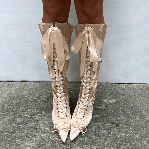 SAINT CHIC shoe Pink / 7 FRANKIE Boot