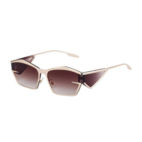 SAINT CHIC sunglasses Gold / WIne VLEX Shades