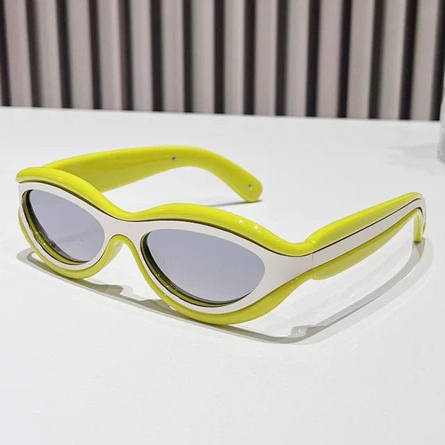 SAINT CHIC sunglasses Green ORB Shades