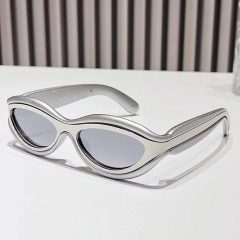 SAINT CHIC sunglasses Silver ORB Shades