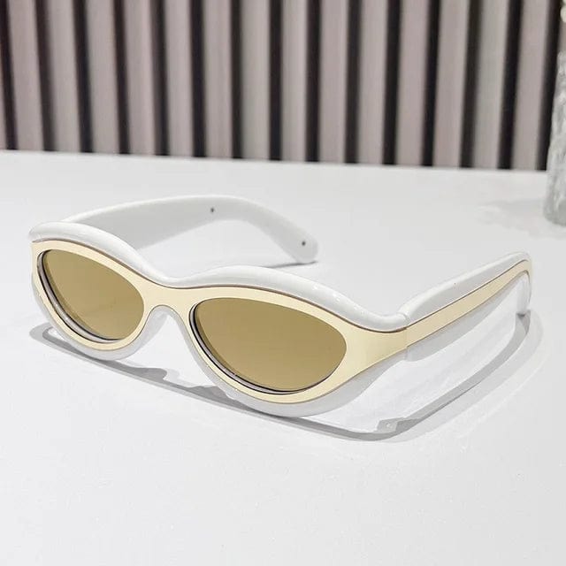 SAINT CHIC sunglasses White ORB Shades