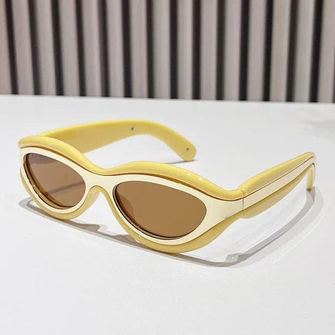 SAINT CHIC sunglasses Yellow ORB Shades