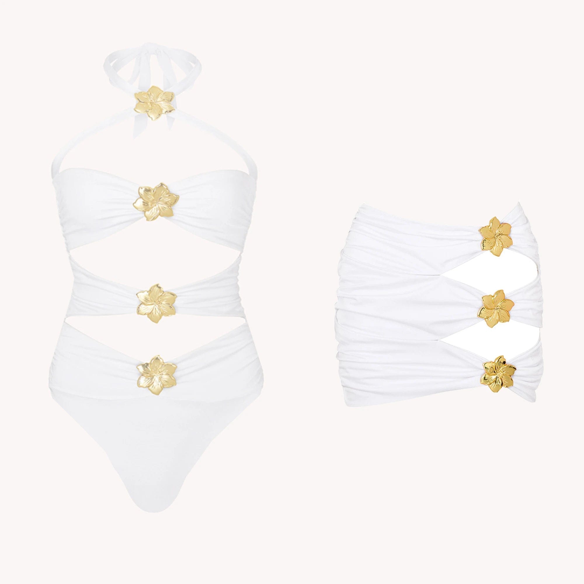 SAINT CHIC Swimsuit VEGAS Swimsuit Set