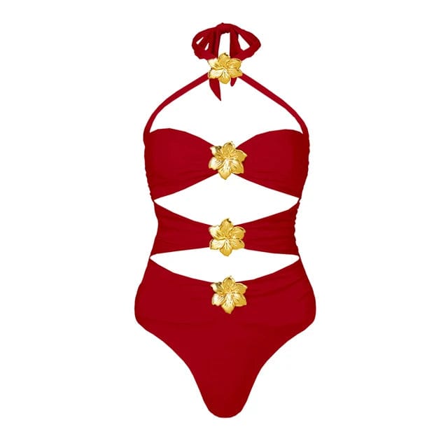 SAINT CHIC Swimsuit VEGAS Swimsuit Set