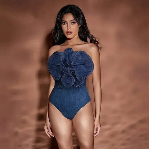 SAINT CHIC Swimwear DEEZEL Swimwear Set