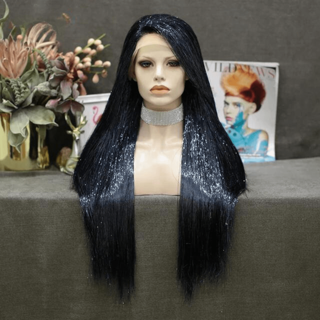 SAINT CHIC Wig Black SPARKLY Wig