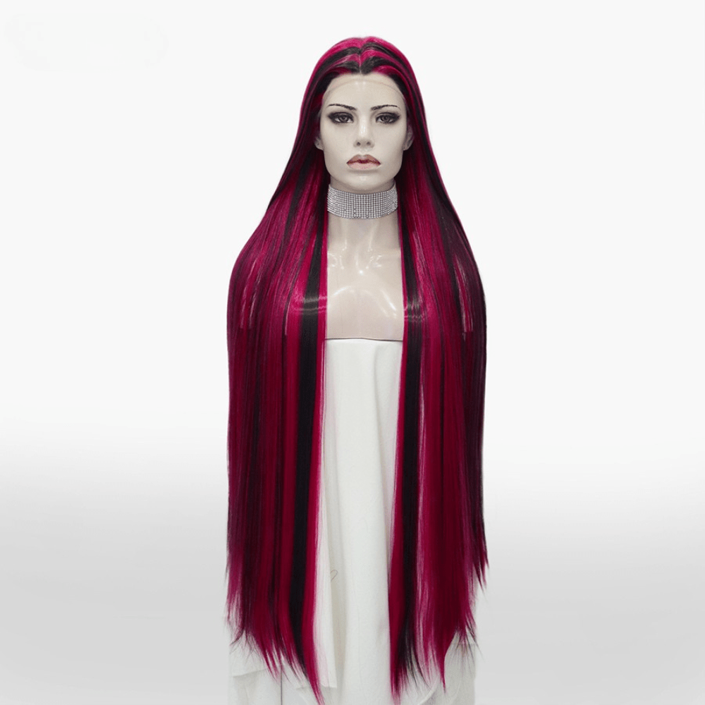 SAINT CHIC wig Dark Red MAXY Long Wig