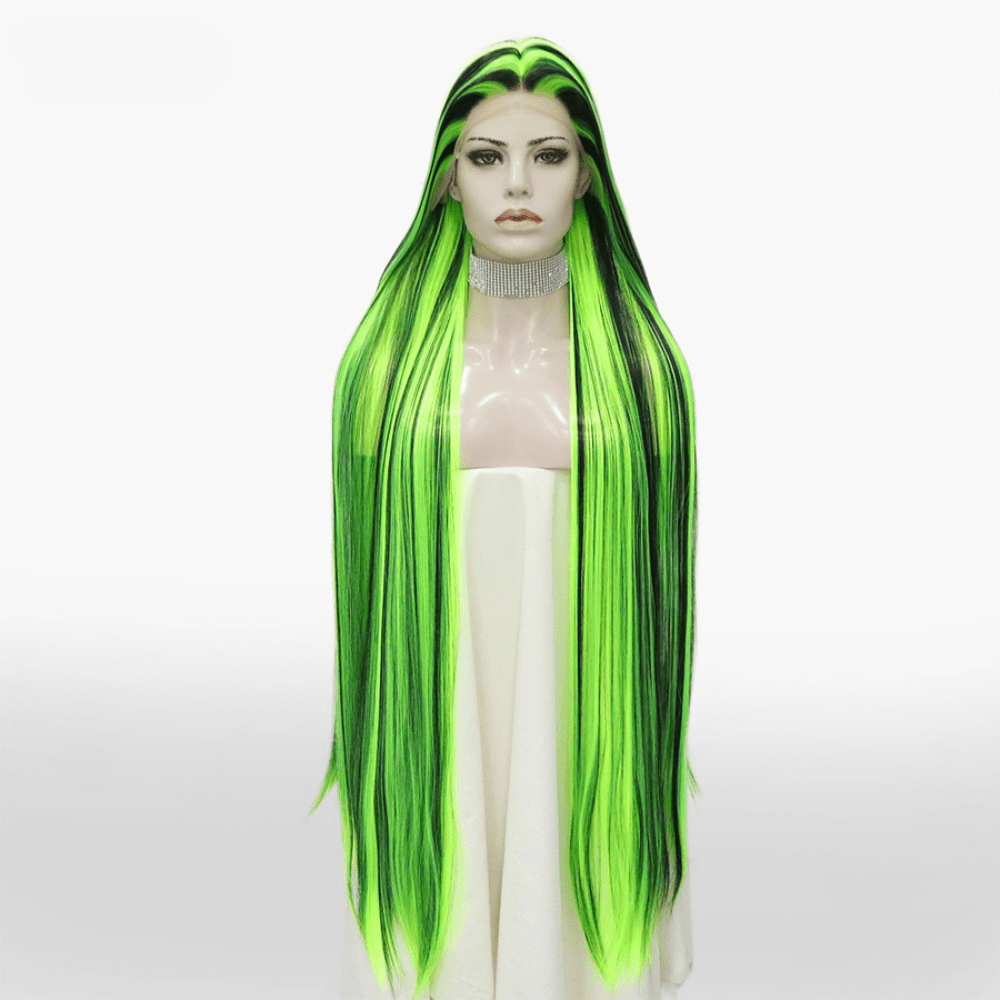 SAINT CHIC wig Green MAXY Long Wig