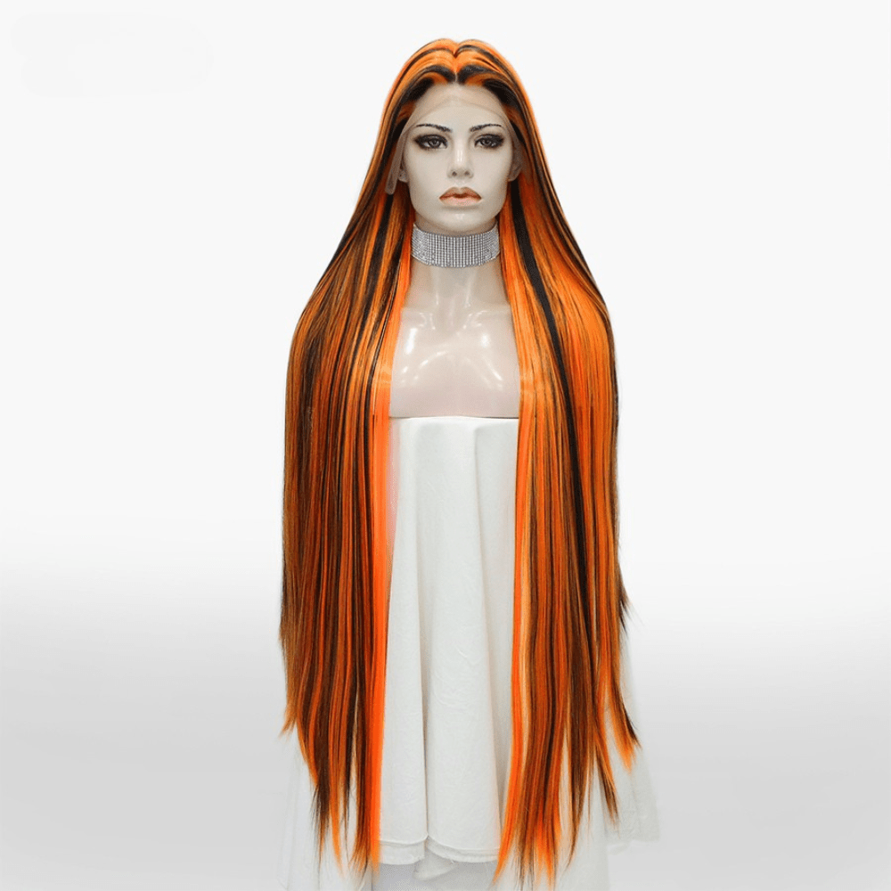 SAINT CHIC wig Orange MAXY Long Wig