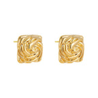 SCULPTURA Vintage Twist Earrings-Earrings-SAINT CHIC