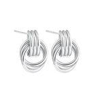 SCULPTURA Vintage Twist Earrings-Earrings-SAINT CHIC