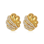 SCULPTURA Vintage Twist Earrings-Earrings-SAINT CHIC