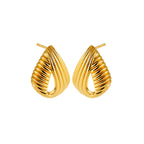 SCULPTURA Vintage Twist Earrings-Earrings-SAINT CHIC