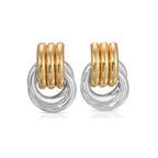 SCULPTURA Vintage Twist Earrings-Earrings-SAINT CHIC