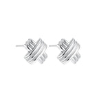 SCULPTURA Vintage Twist Earrings-Earrings-SAINT CHIC