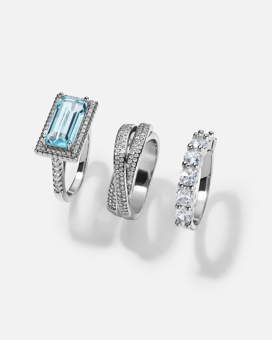 SOCIALITE STACK™ Cocktail Rings-ring-SAINT CHIC